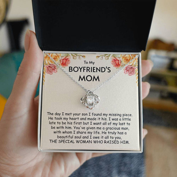 Christmas Gifts For Boyfriends Mom #2, Gift for Boyfriends Mom, To My Boyfriends Mom Necklace , Birthday Gifts For Boyfriend's Mom