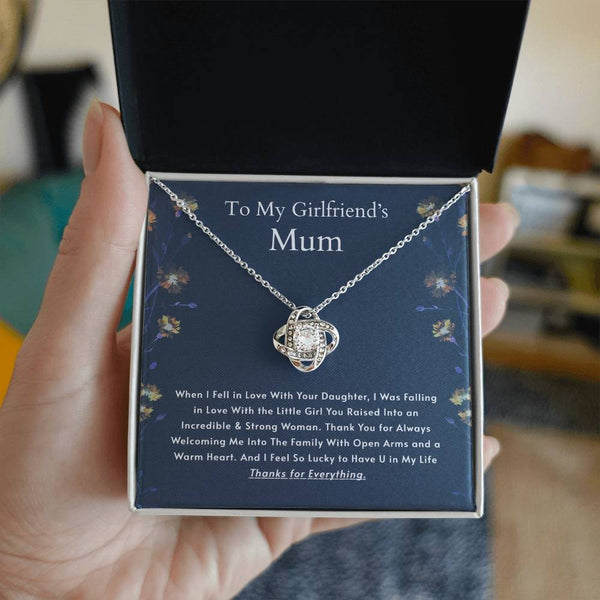 Girlfriend's Mum Love Knot Necklace