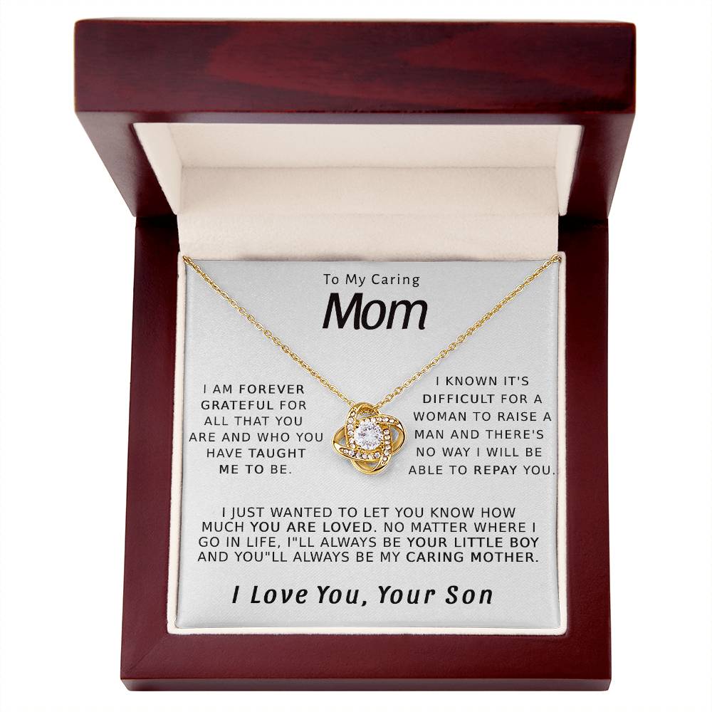 Love Knot Necklace - To My Caring Mom