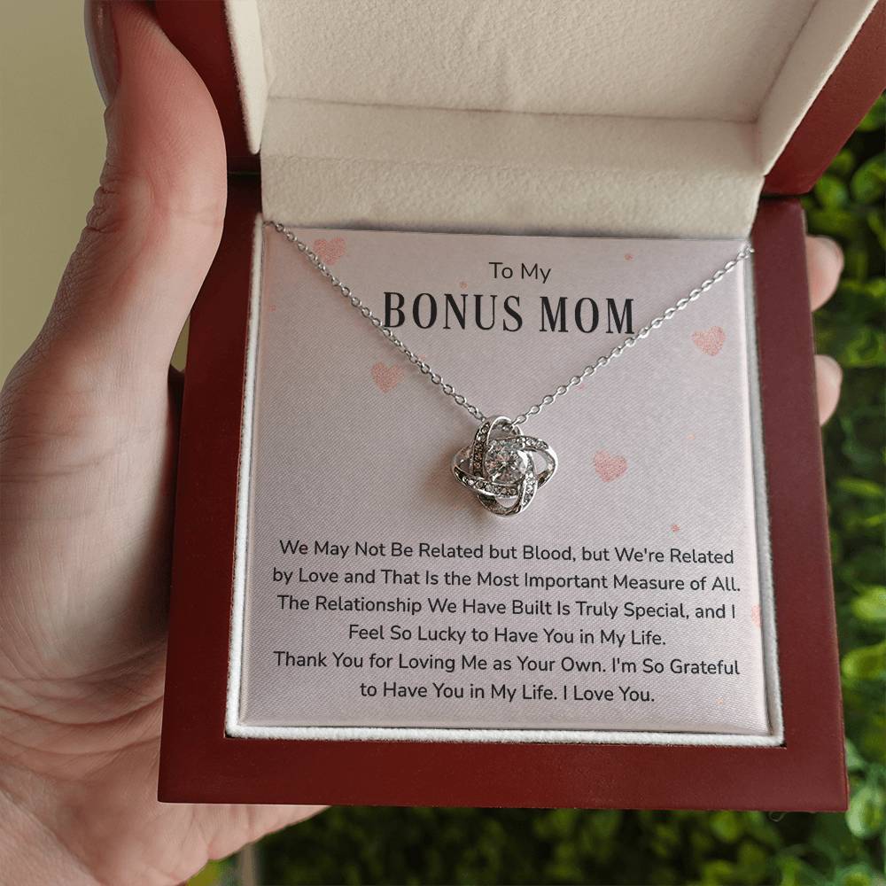 Bonus Mom Love Knot Necklace