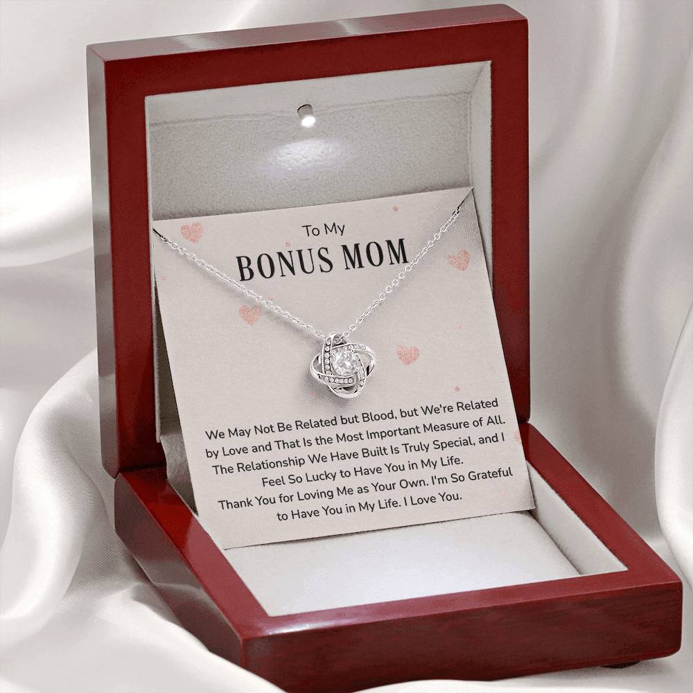 Bonus Mom Love Knot Necklace