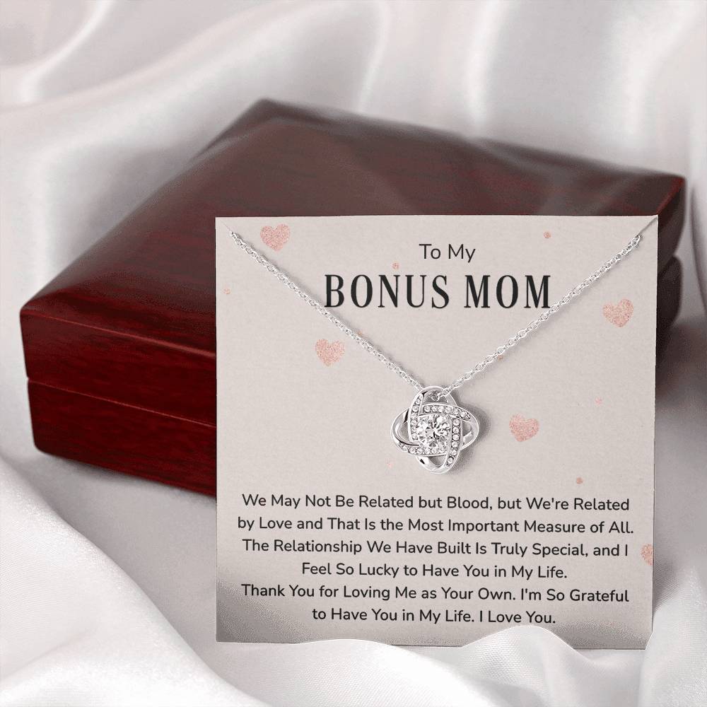 Bonus Mom Love Knot Necklace