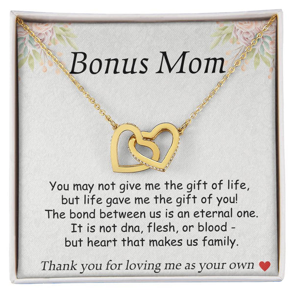 To My Bonus Mom Necklace