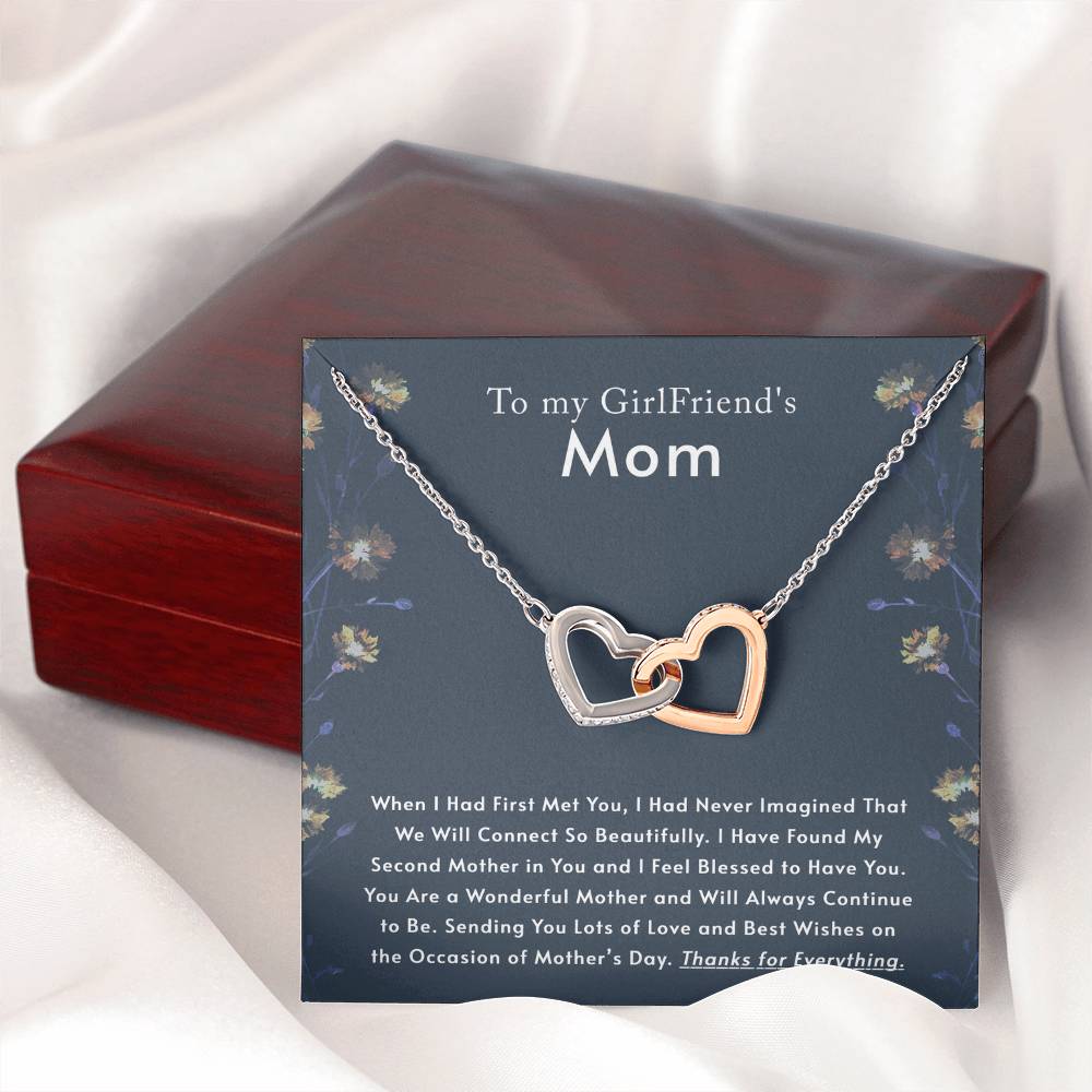 Girlfriend Mom Love Knot Necklace