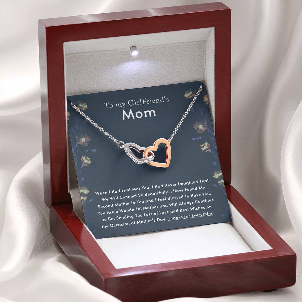 Girlfriend Mom Love Knot Necklace