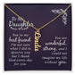 Vertical Name Necklace - You are by Best Friend Daughter