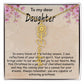 Flower Name Necklace - I see Reflections Daughter