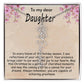 Flower Name Necklace - I see Reflections Daughter