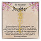 Flower Name Necklace - I see Reflections Daughter