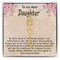 Flower Name Necklace - I see Reflections Daughter