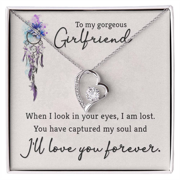 Forever Love Necklace - When I Look in Your Eyes Girlfriend