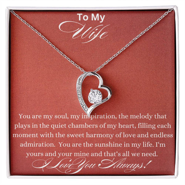 Forever Love Necklace - My Inspiration Wife