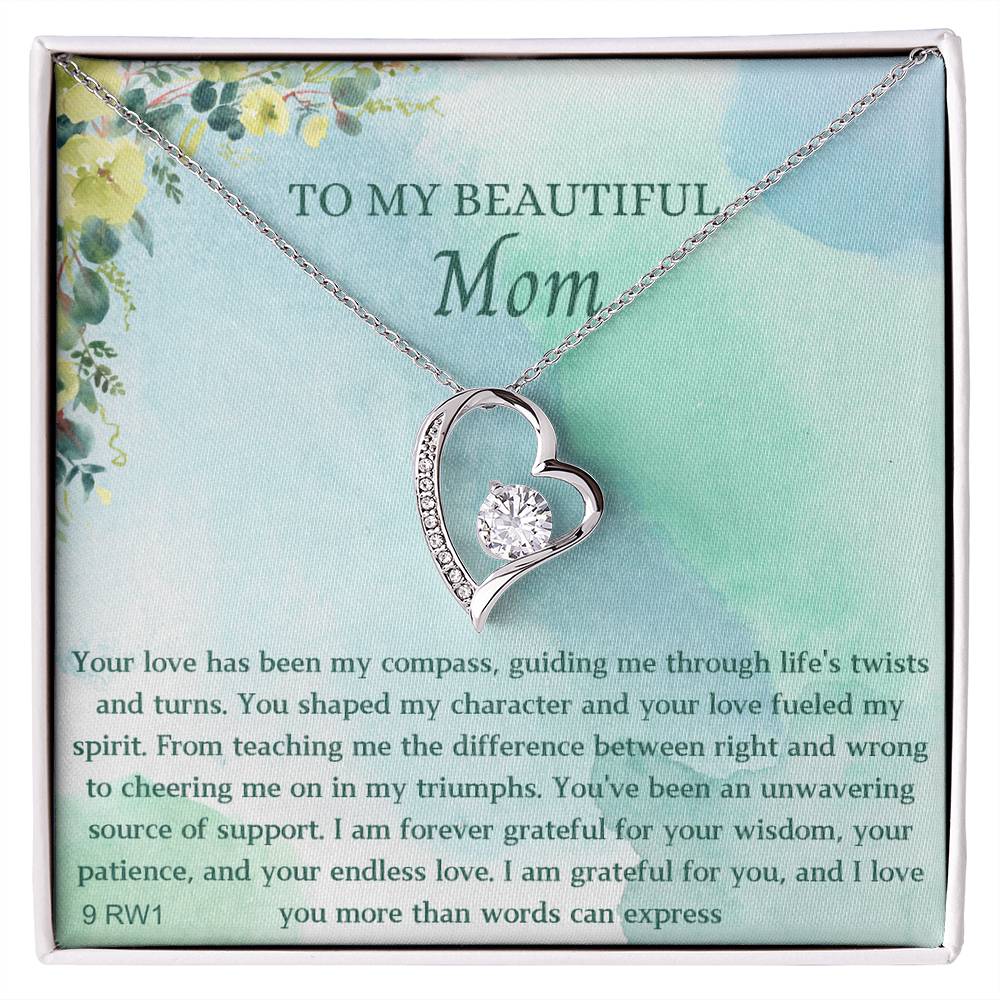 Forever Love Necklace - Beautiful Mom #9 RW1