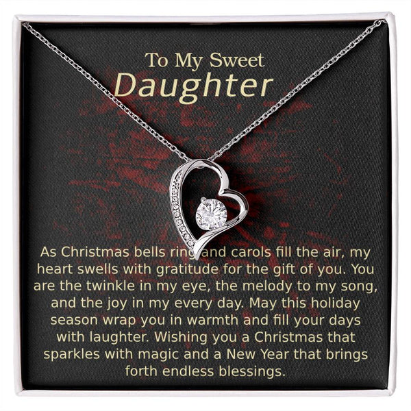 Forever Love Necklace - To My Sweet Daughter