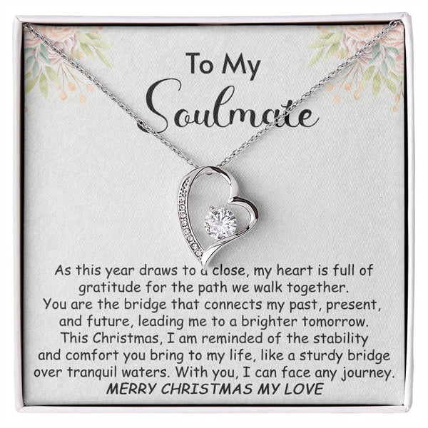 Forever Love Necklace - Heart Full of Gratitude Soulmate