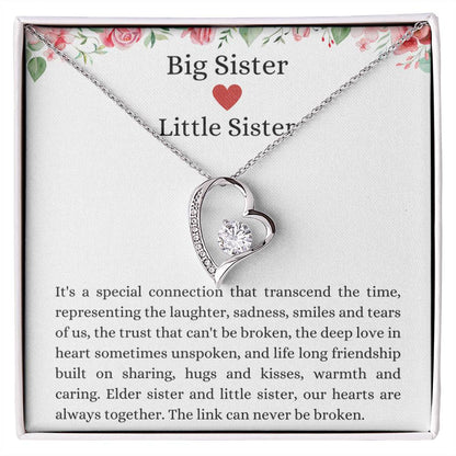 Forever Love Necklace - Big Sister, Little Sister