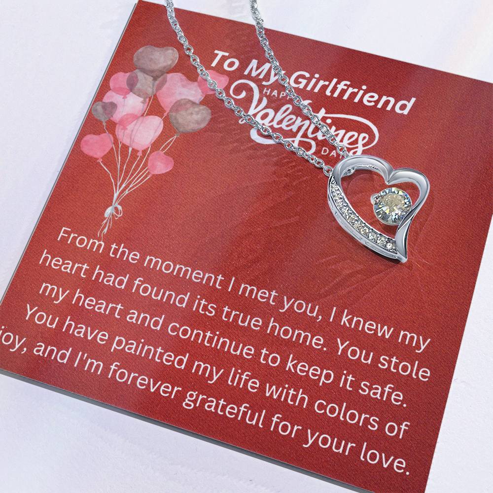 Forever Love Necklace - From the Moment I Met You Girlfriend