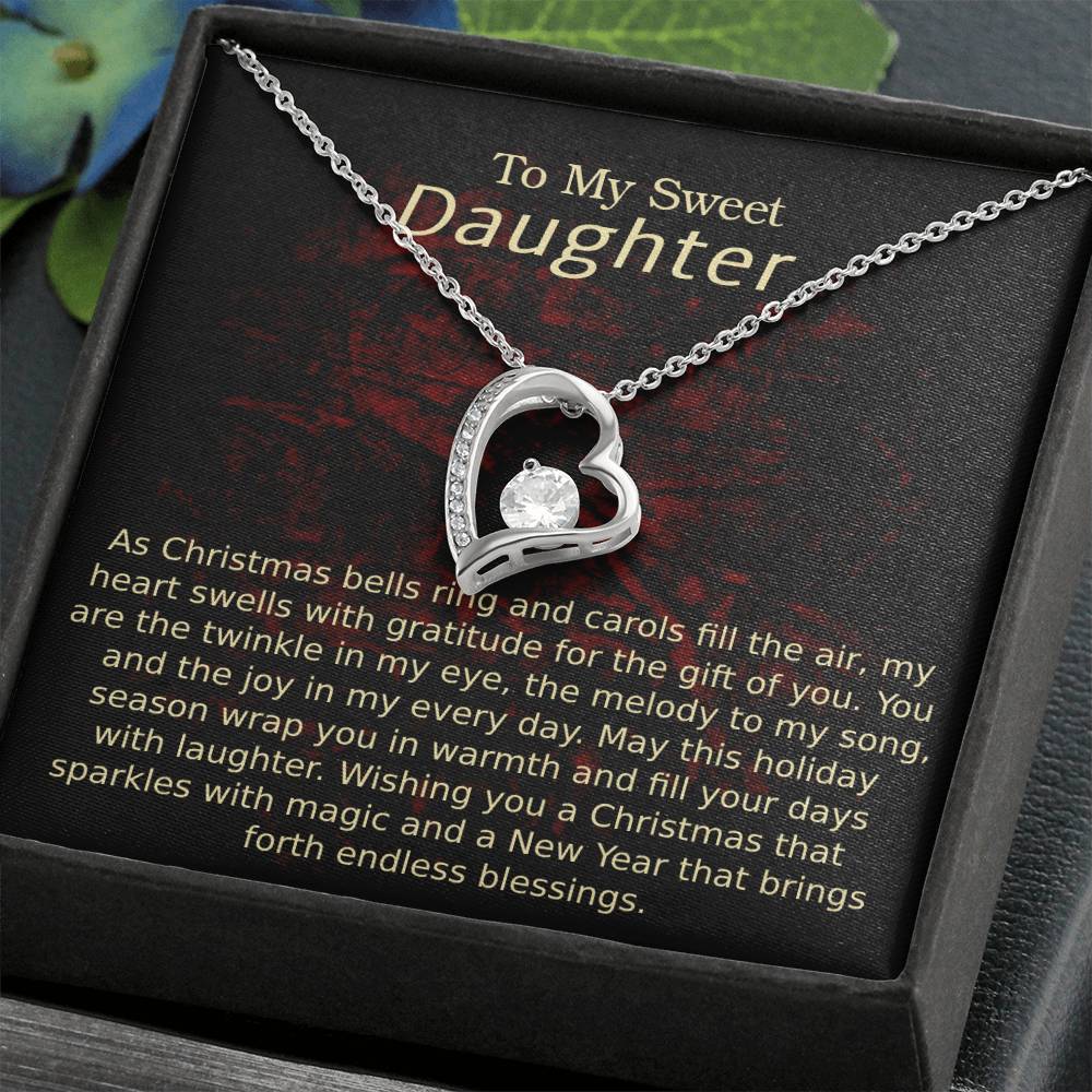 Forever Love Necklace - To My Sweet Daughter