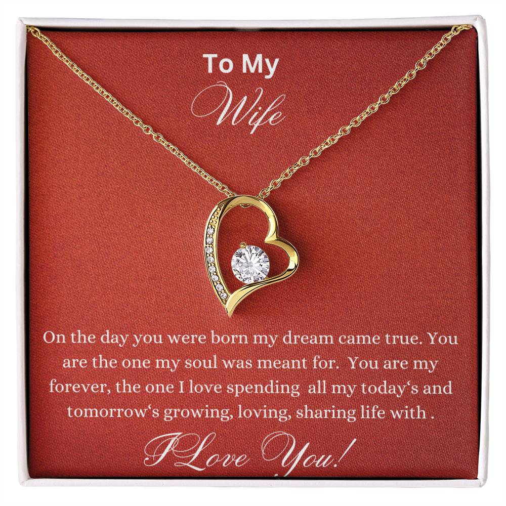 Forever Love Necklace - Dream Came True Wife