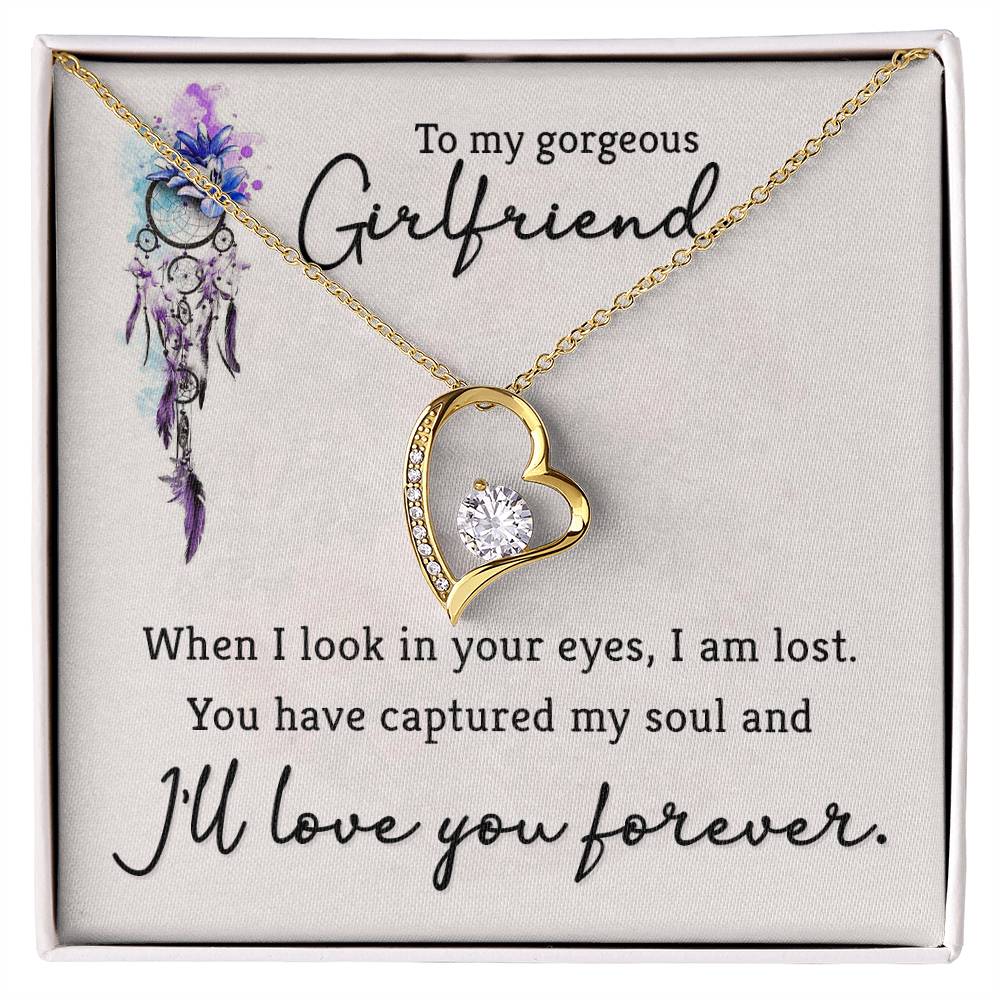 Forever Love Necklace - When I Look in Your Eyes Girlfriend