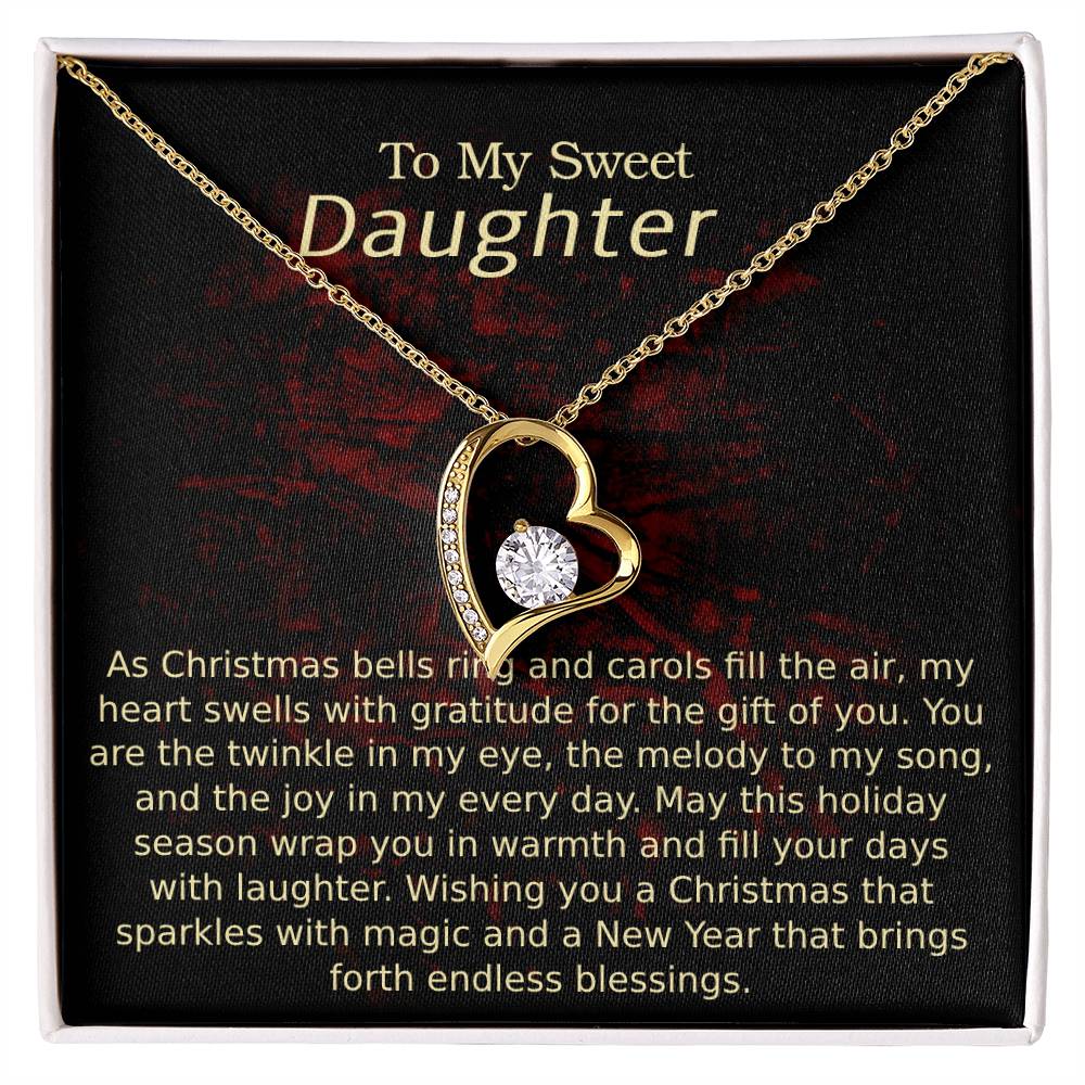 Forever Love Necklace - To My Sweet Daughter