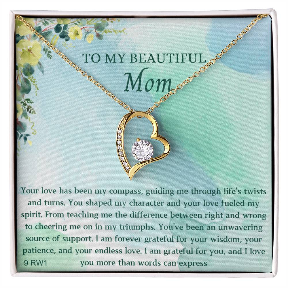 Forever Love Necklace - Beautiful Mom #9 RW1