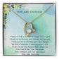 Forever Love Necklace - You Are Enough 29 (#14 RW!)