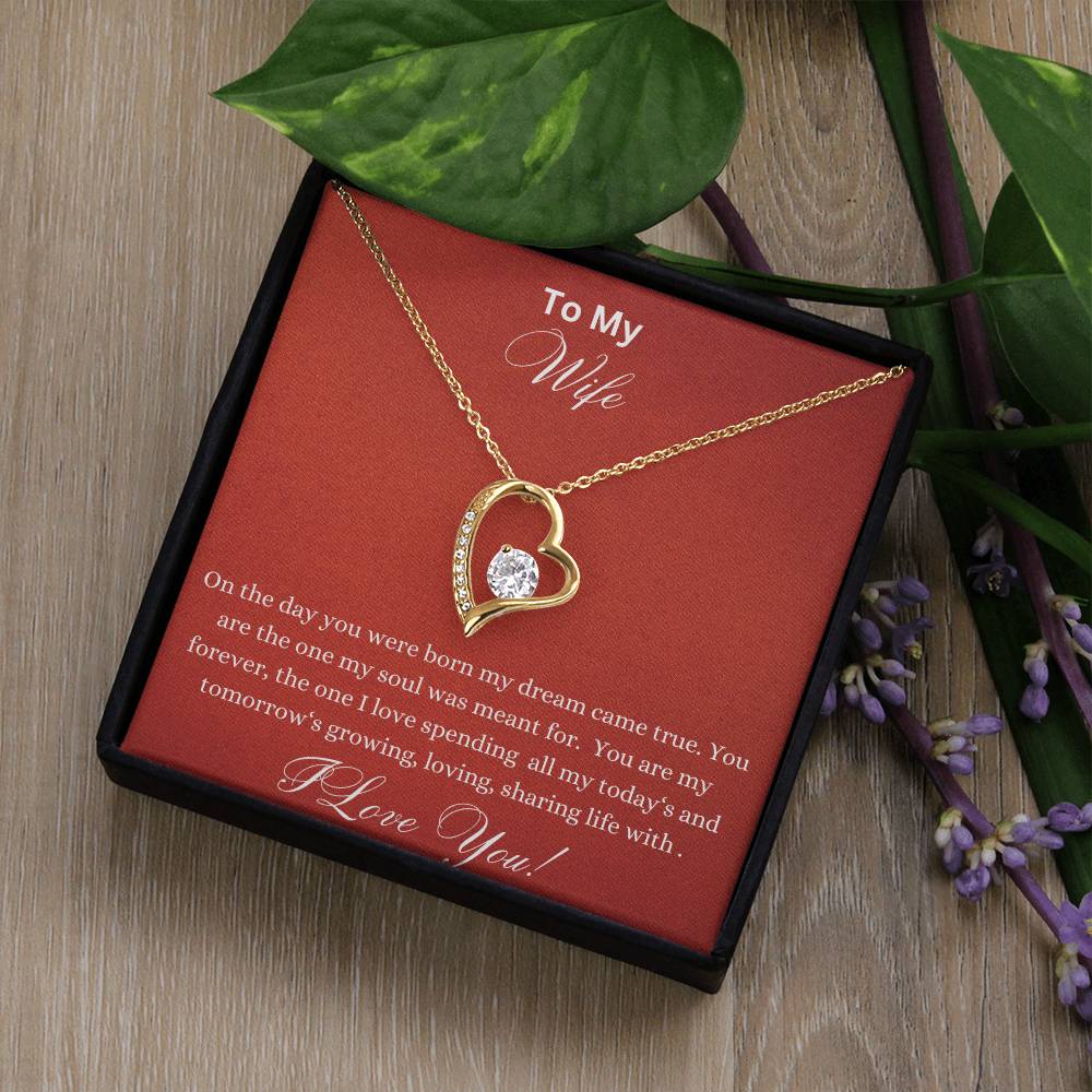 Forever Love Necklace - Dream Came True Wife