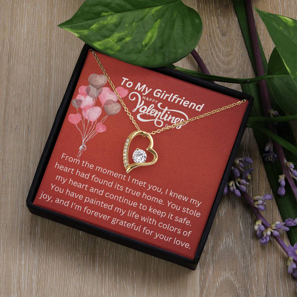 Forever Love Necklace - From the Moment I Met You Girlfriend