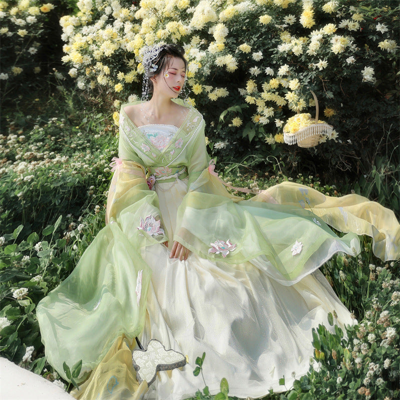 Summer Wind Elegant Fairy Style Women's Ancient Costume