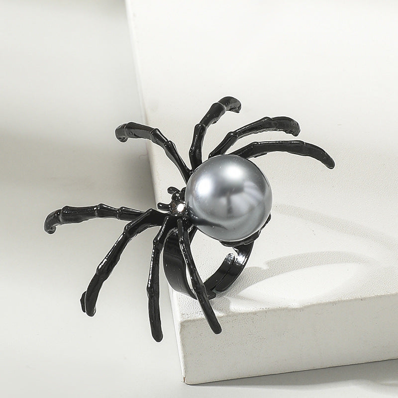 Halloween Fashion Simple Spider Shape Ring