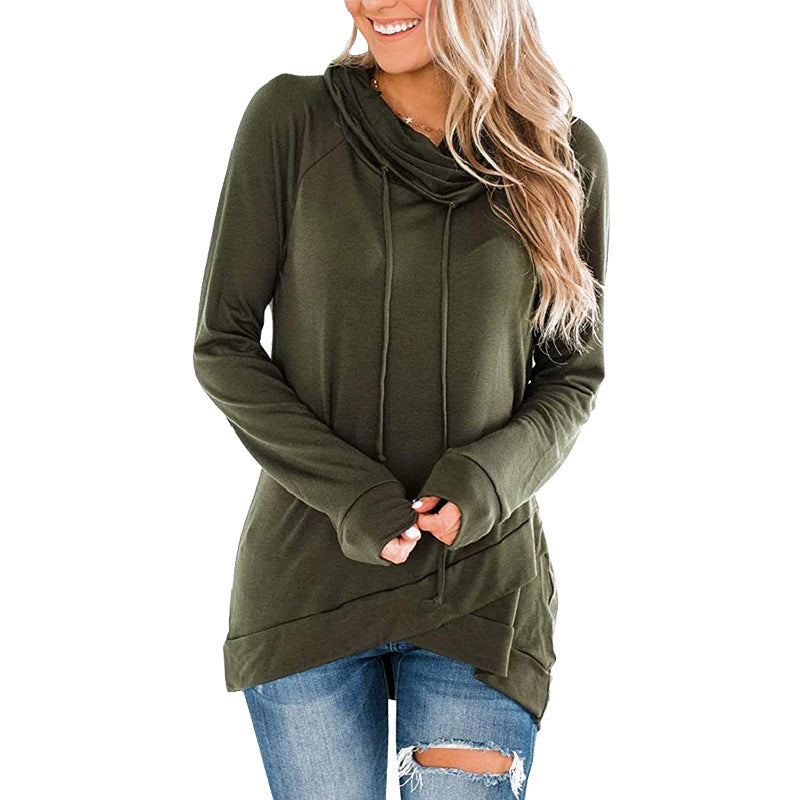 Women's Long Sleeve Jacket Slim Sweatshirt