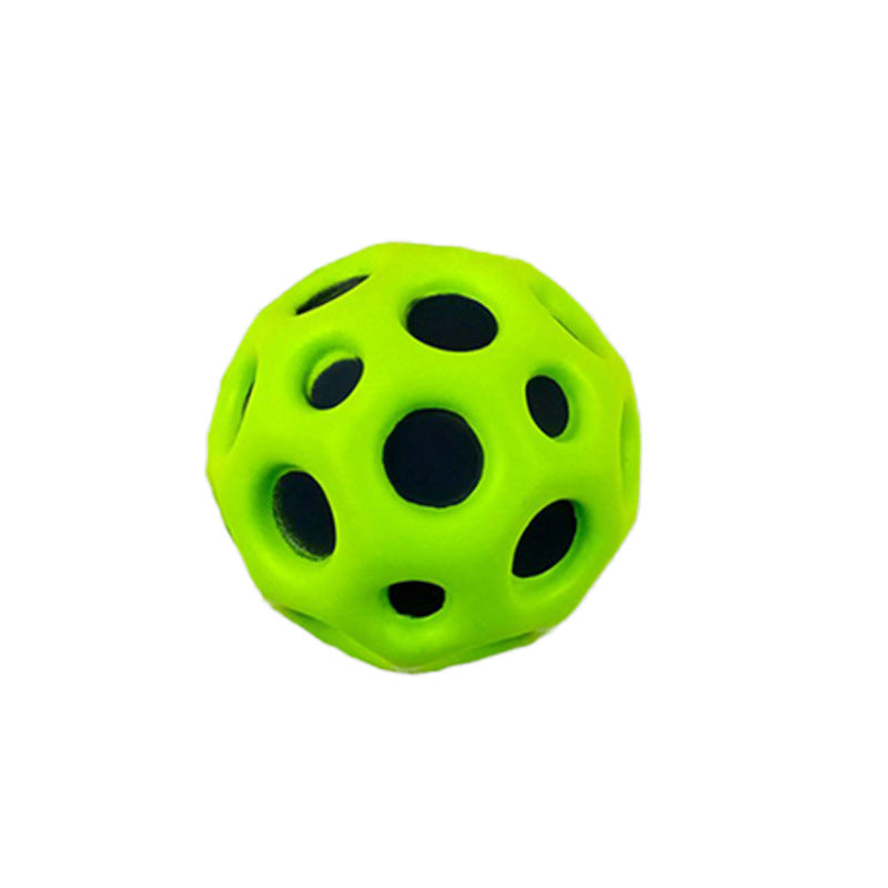 Hole Ball PU Foam Solid Elastic Interactive Slow Rebound Toy