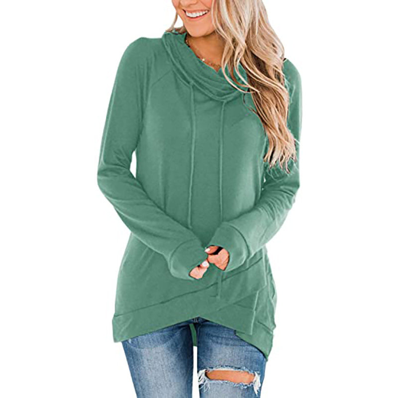 Women's Long Sleeve Jacket Slim Sweatshirt