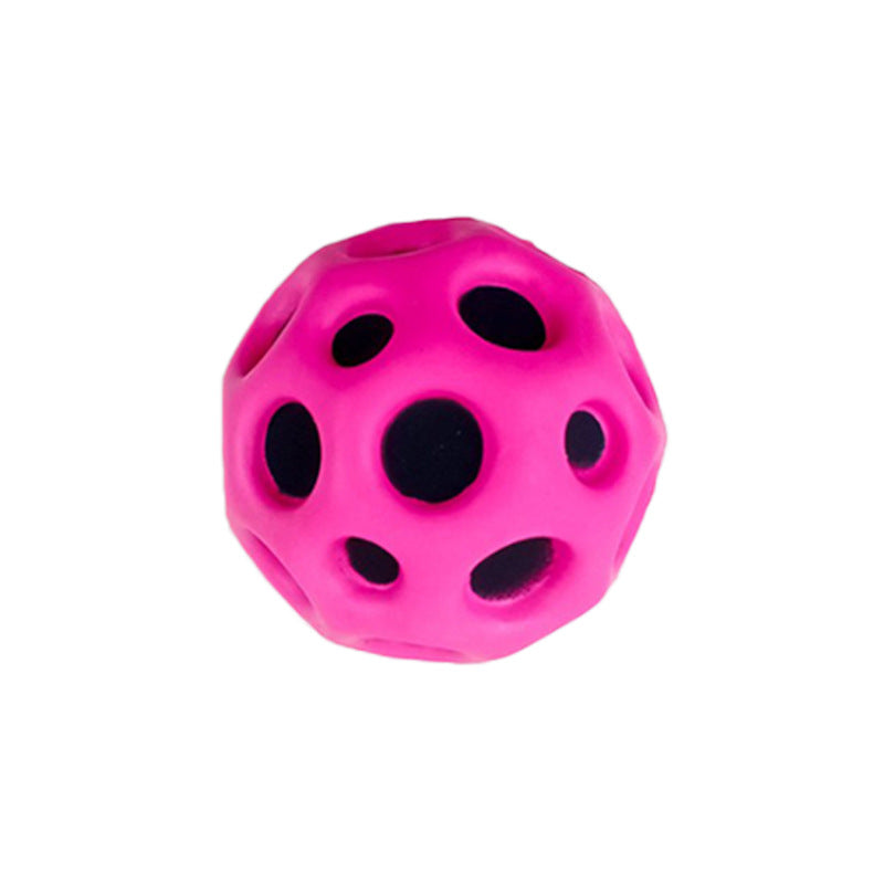 Hole Ball PU Foam Solid Elastic Interactive Slow Rebound Toy