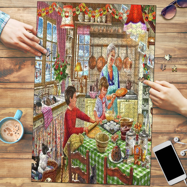 Grandma's Kitchen Jigsaw Puzzle