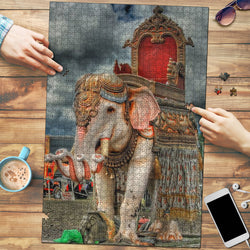 Indian Elephant Jigsaw Puzzle