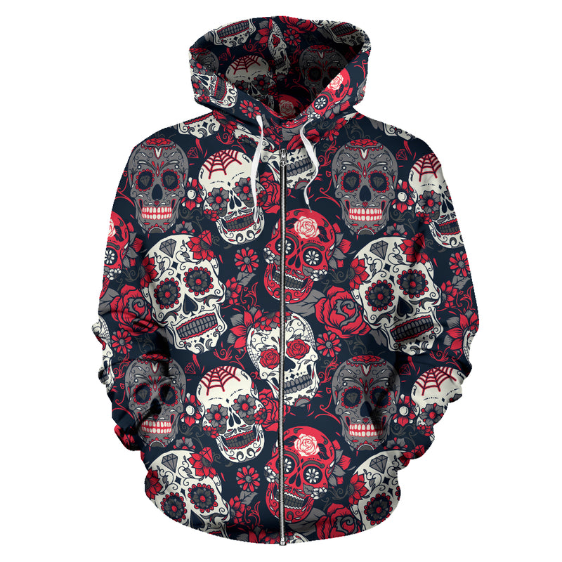 Sudadera con capucha Skull Lovers All Over