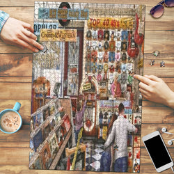 The Record Shop Jigsaw Puzzle