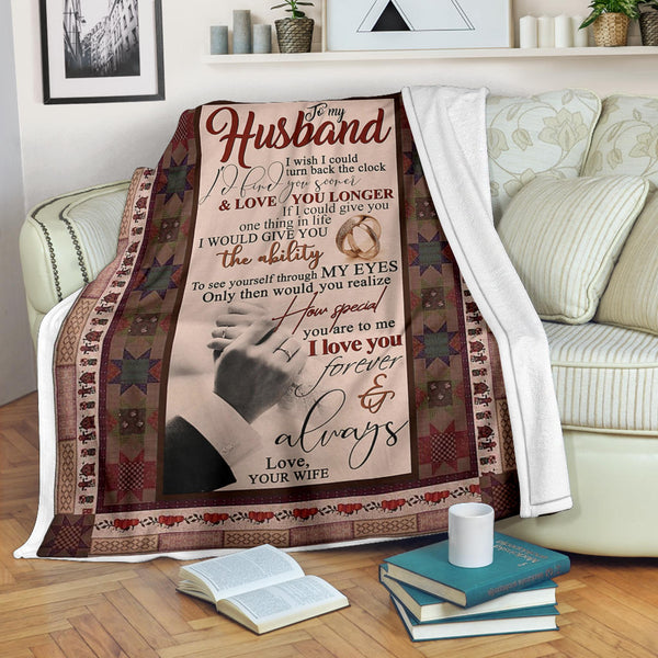 My Husband Premium Blanket