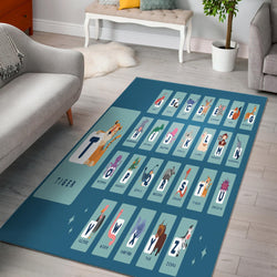 Alphabet Blocks Nursery Rug