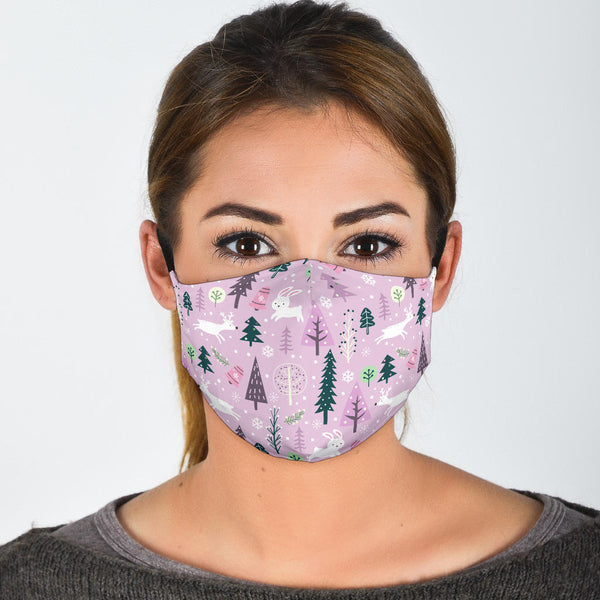 Christmas Patterns (013) - Face Mask