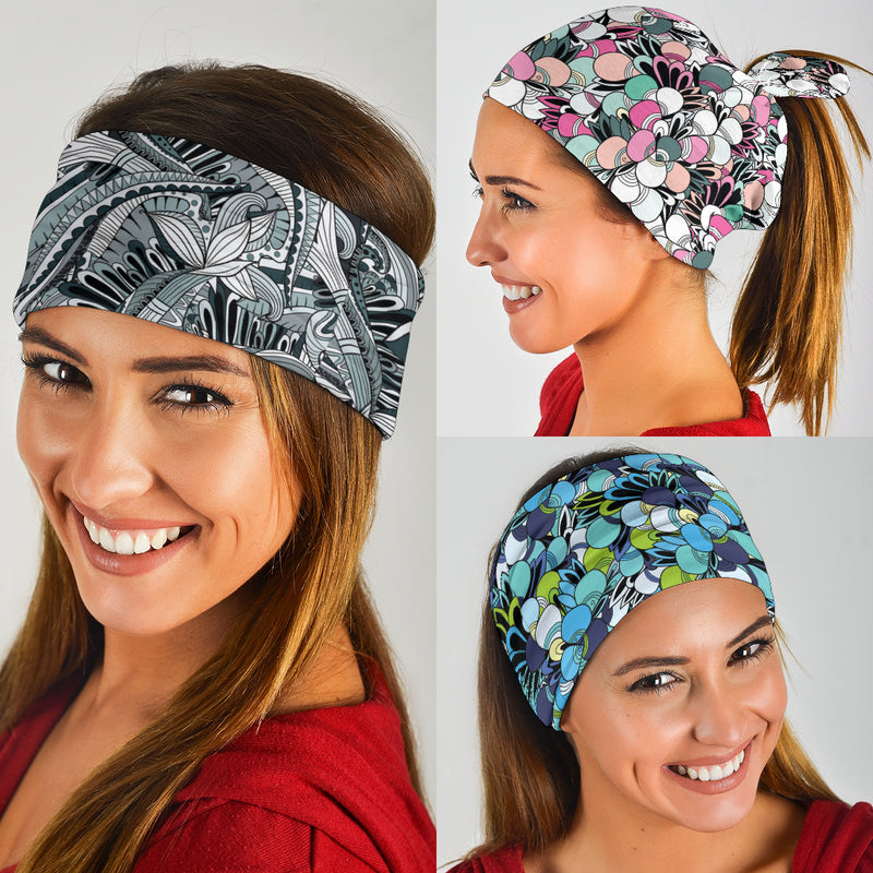 Funky Patterns Set 2 - Paquete de 3 bandanas