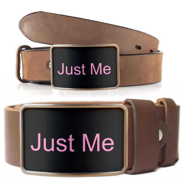 Hoodies "Just Me" Belt Buckle "Pink"