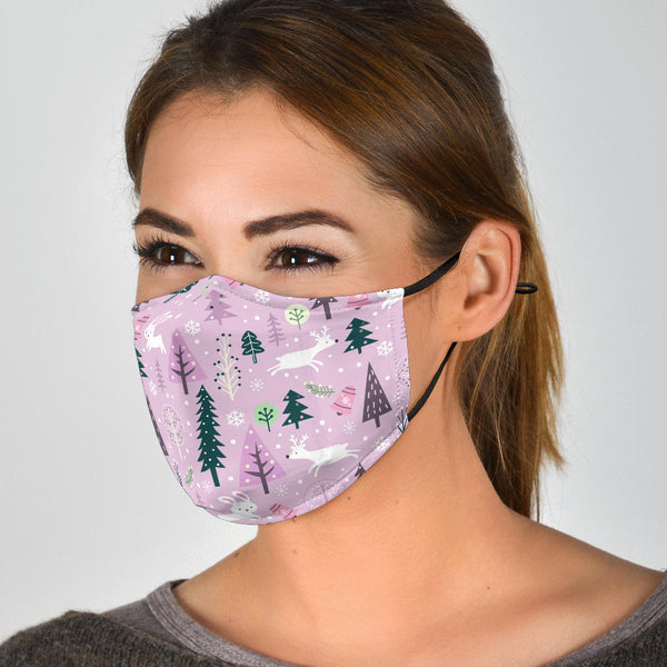 Christmas Patterns (013) - Face Mask