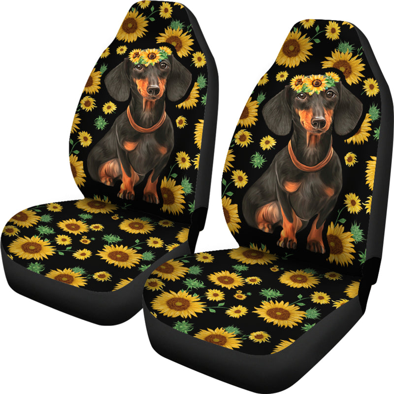 Fundas para asientos de coche Dachshund