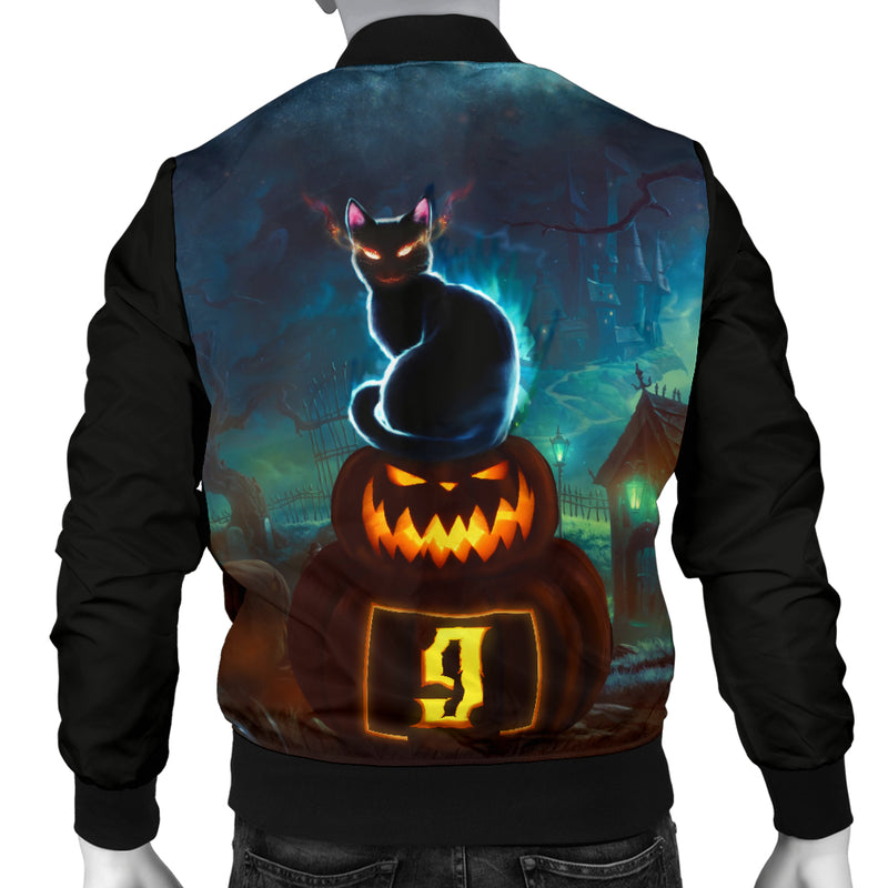 Chaqueta bomber de Halloween para hombre