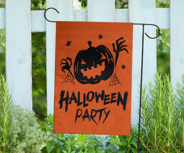 Halloween Party (Orange) - Halloween Flag