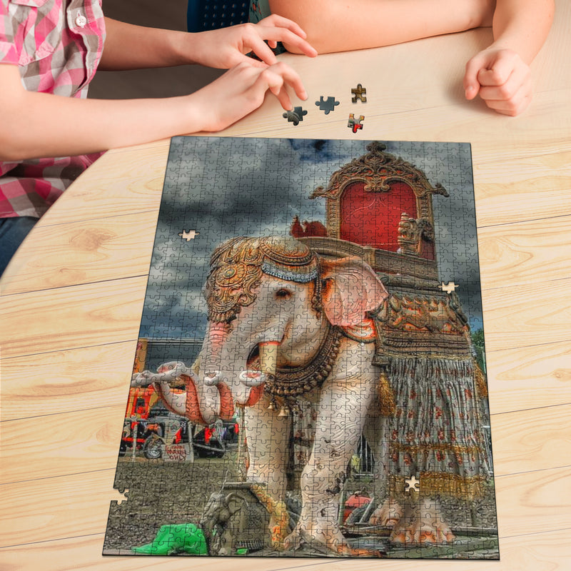 Indian Elephant Jigsaw Puzzle