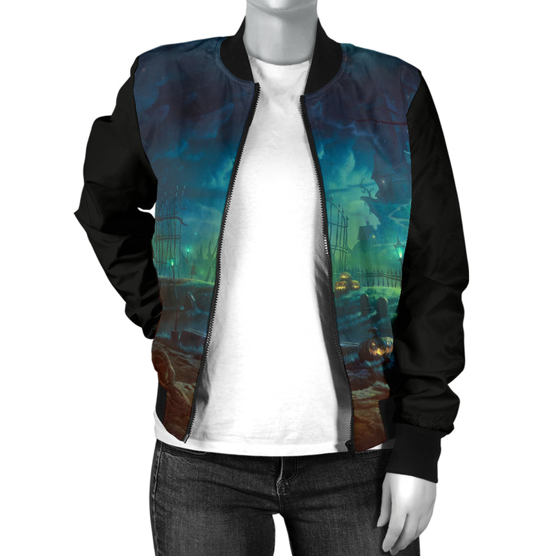 Halloween Women's Bomber Jacket